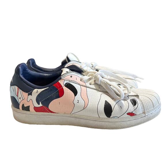 adidas Shoes - adidas Women's Athletic Shoes - White, Pink, Blue